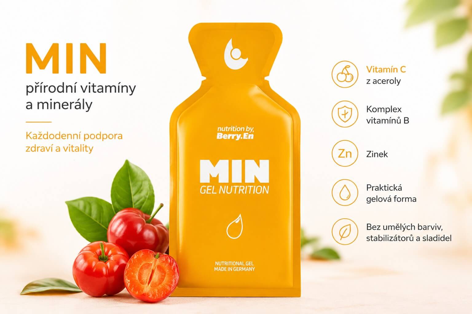 MIN přírodní vitamíny a minerály